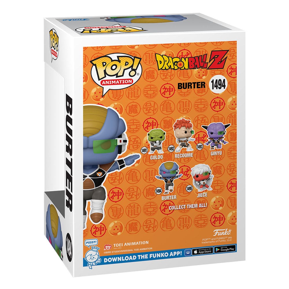 Funko Dragon Ball Z POP! Animation Burter #1494