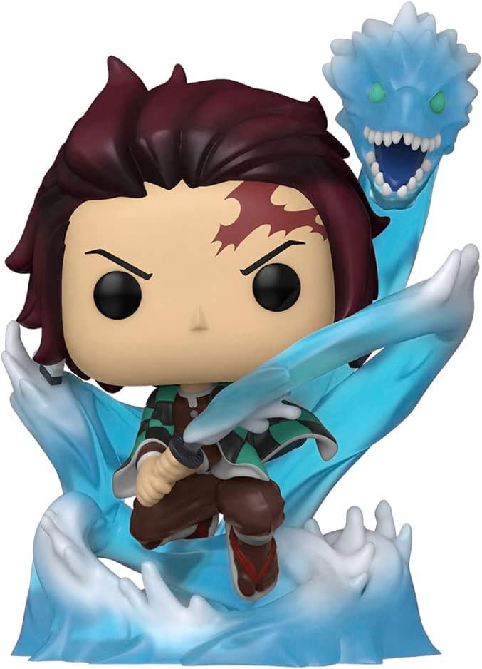 Funko Demon Slayer: Kimetsu no Yaiba POP! Animation Tanjiro W/ Dragon(GW/TRL) #873