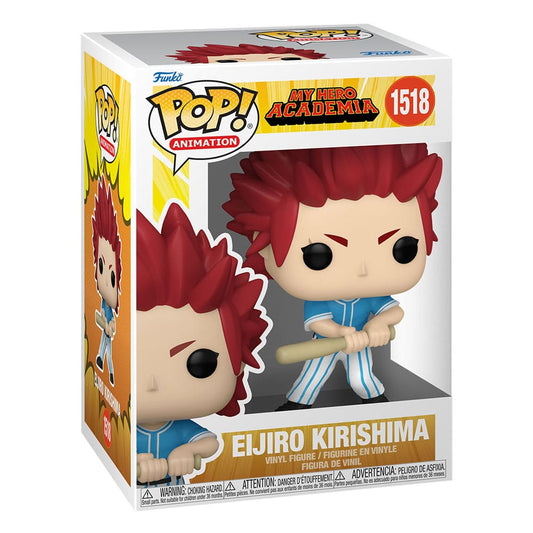 Funko My Hero Academia - Hero League Baseball POP! Animation Vinyl Figur Eijiro Kirishima #1518
